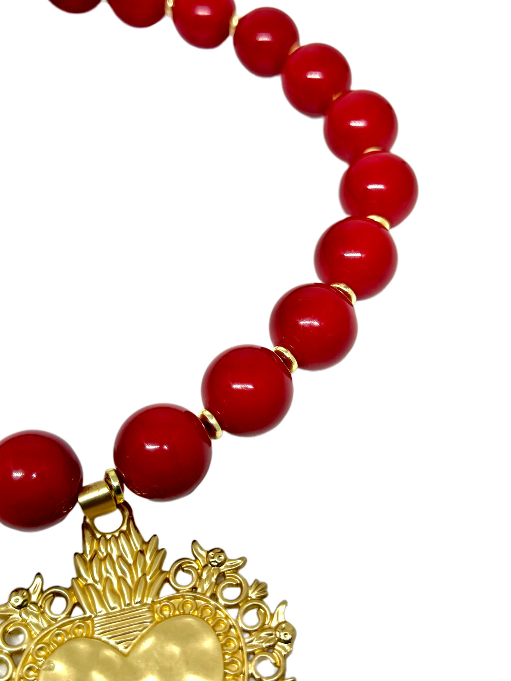 Collar Corazón Rojo