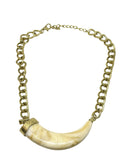 Choker Colmillo Dorado