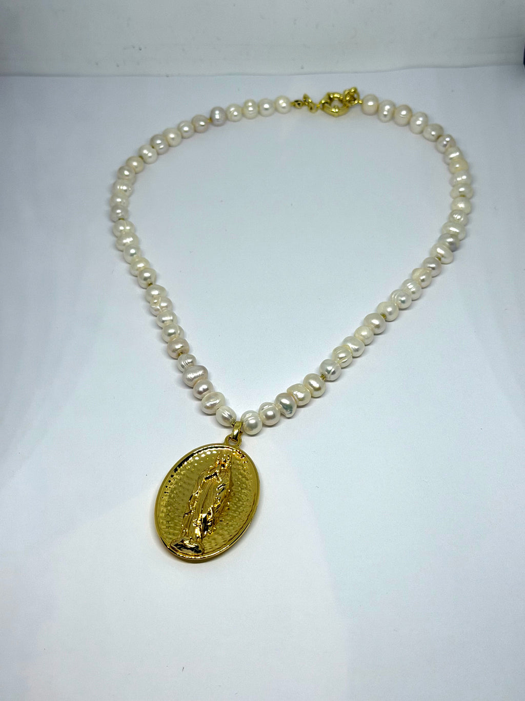Collar Virgen I - Perla de Río