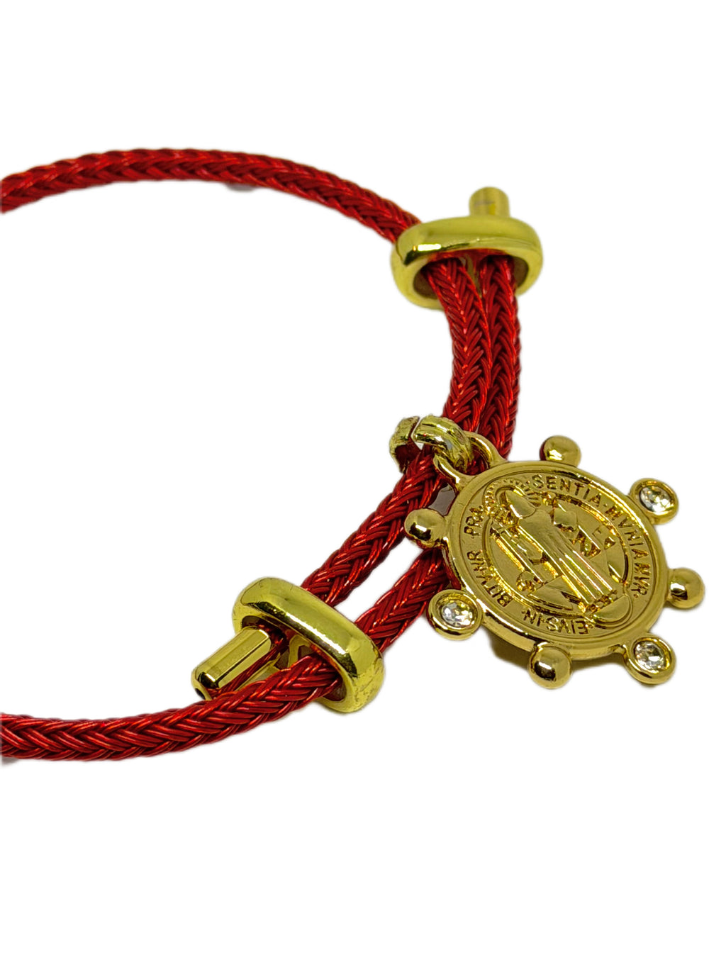 Pulsera Protectora San Benito - Roja