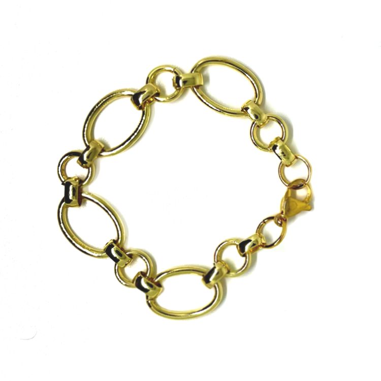 Pulsera Eslabones y Argollas