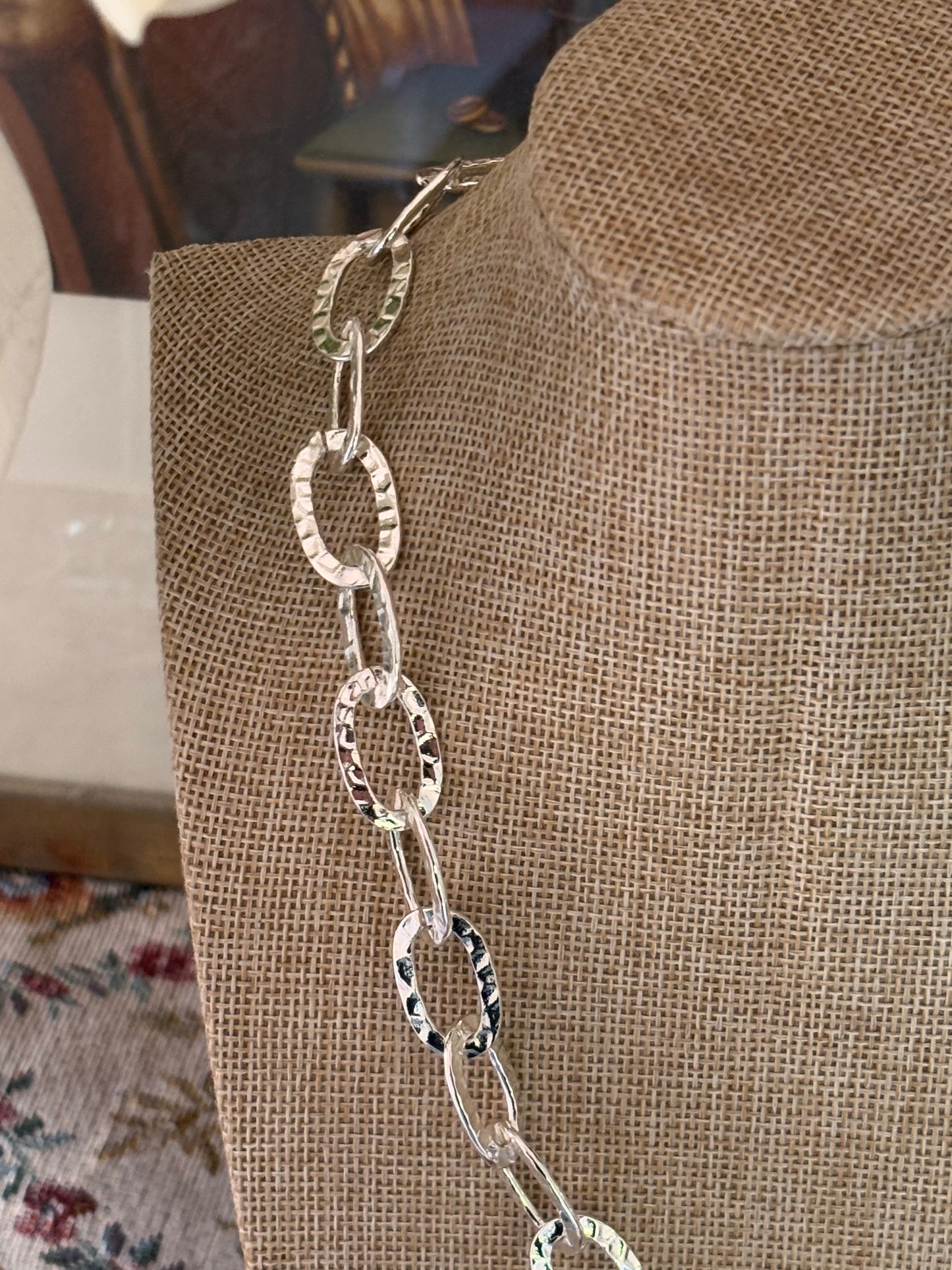 Collar Elena Plateado