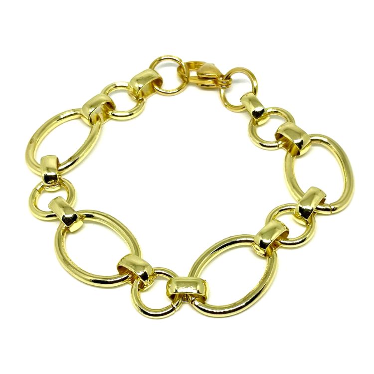 Pulsera Eslabones y Argollas