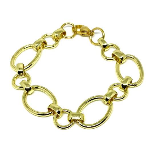 Pulsera Eslabones y Argollas