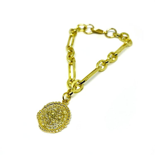 Pulsera Rectángulos y Círculos San Benito