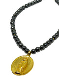 Collar Virgen I - Hematite