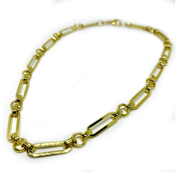 Collar Rectángulos y Círculos