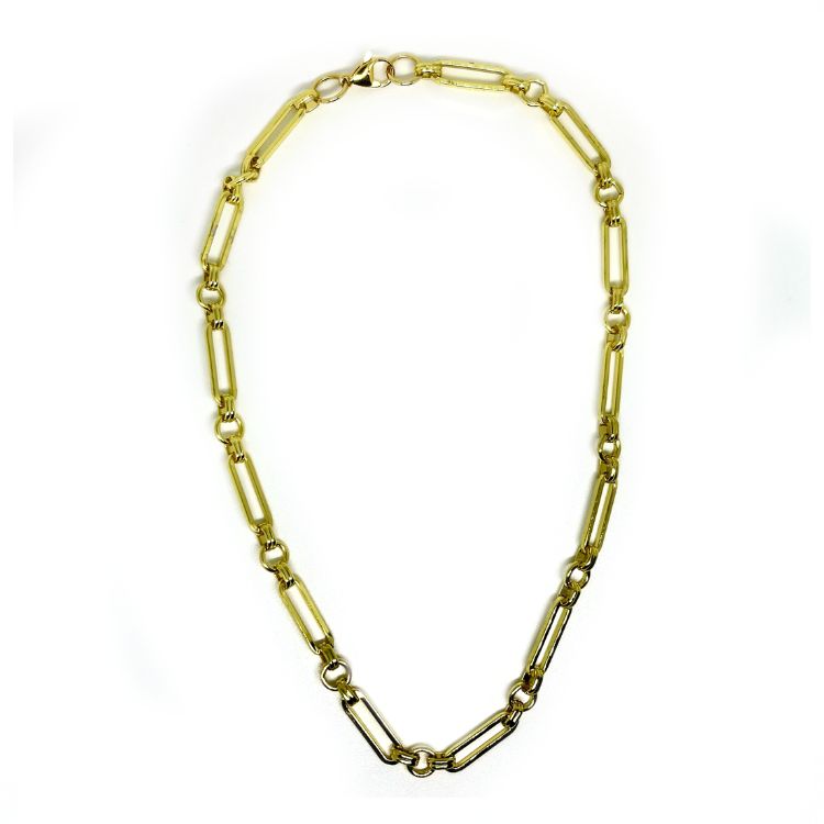 Collar Rectángulos y Círculos