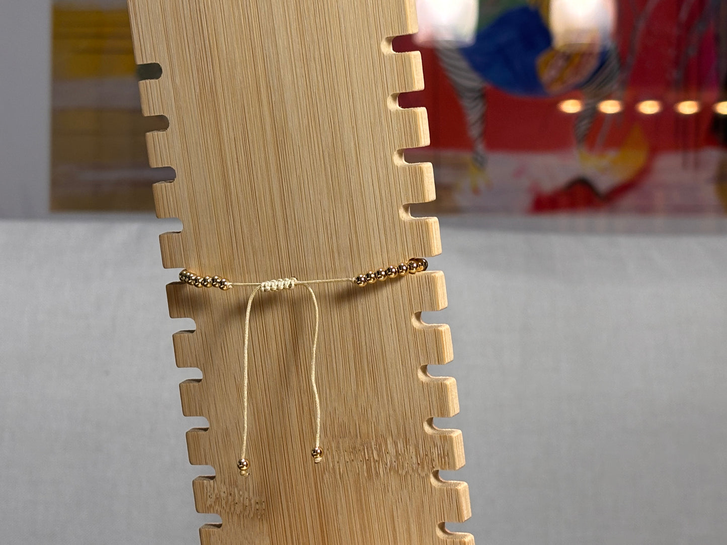 Pulsera San Benito Dorada