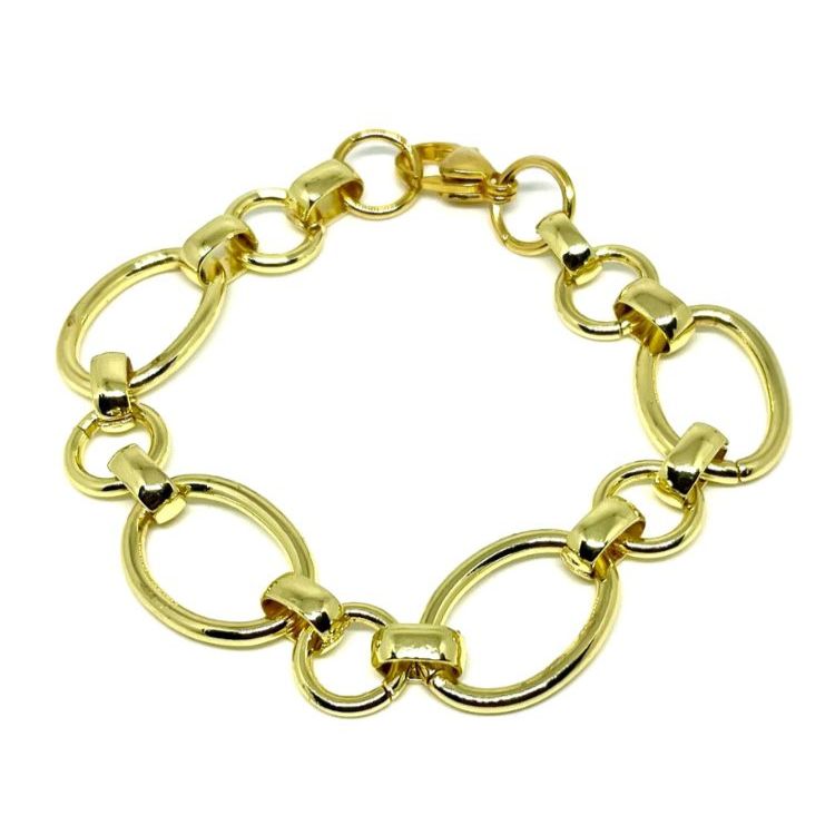 Pulsera Eslabones y Argollas