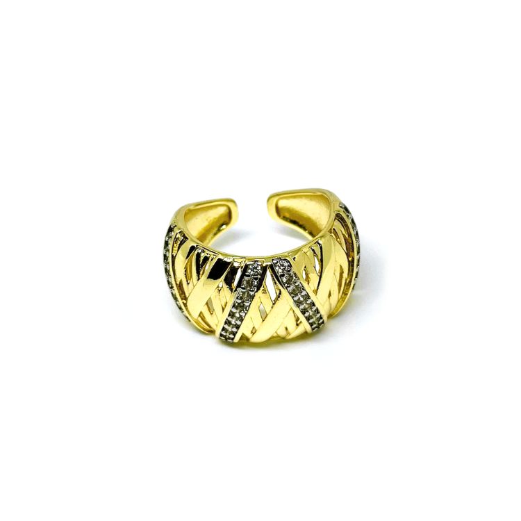 Anillo “Circones en V”