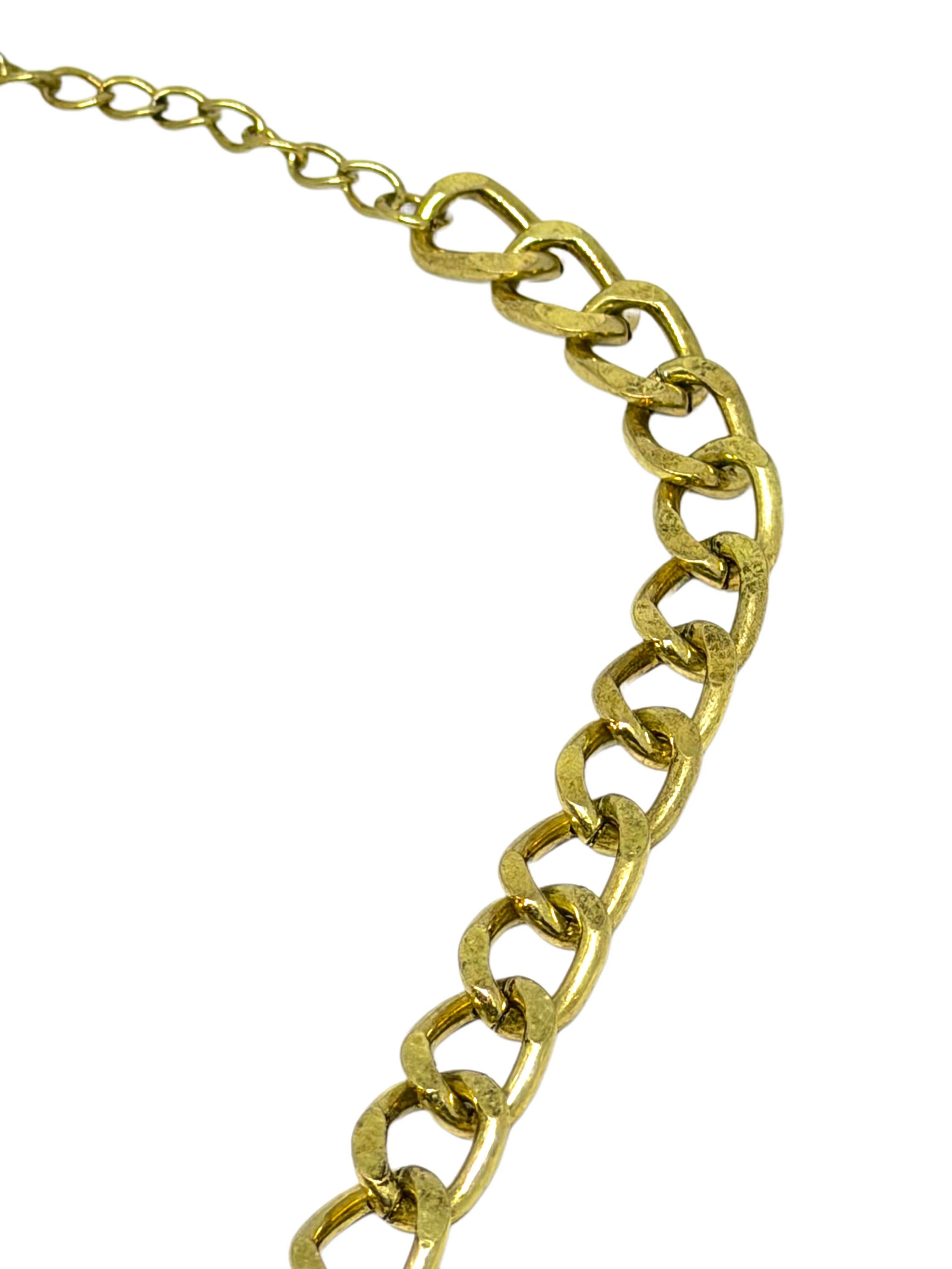 Choker Colmillo Dorado