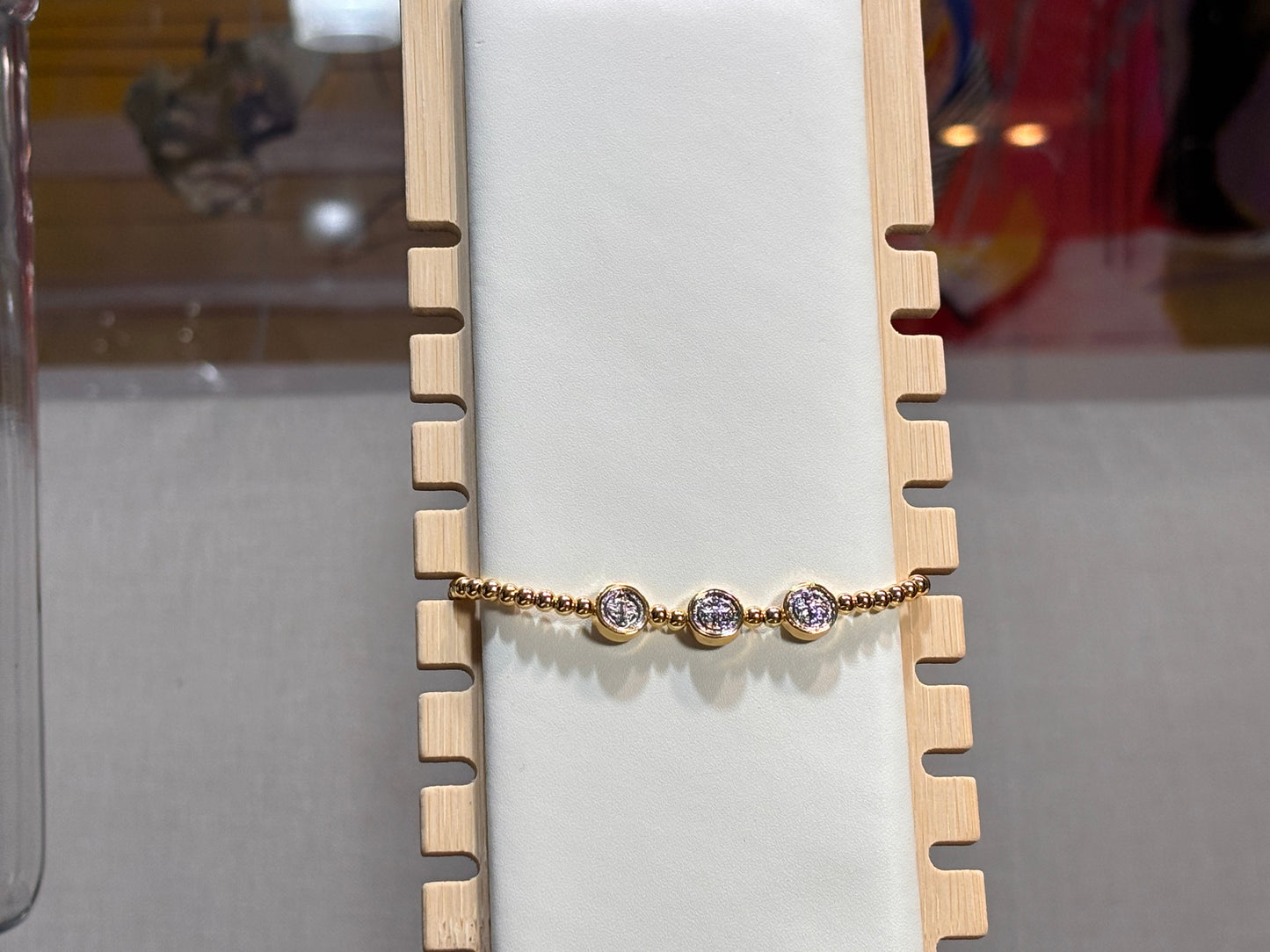 Pulsera San Benito Dorada