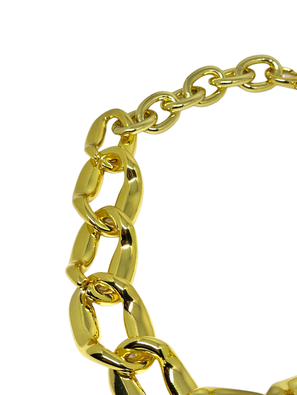 Choker Dorado Eslabones