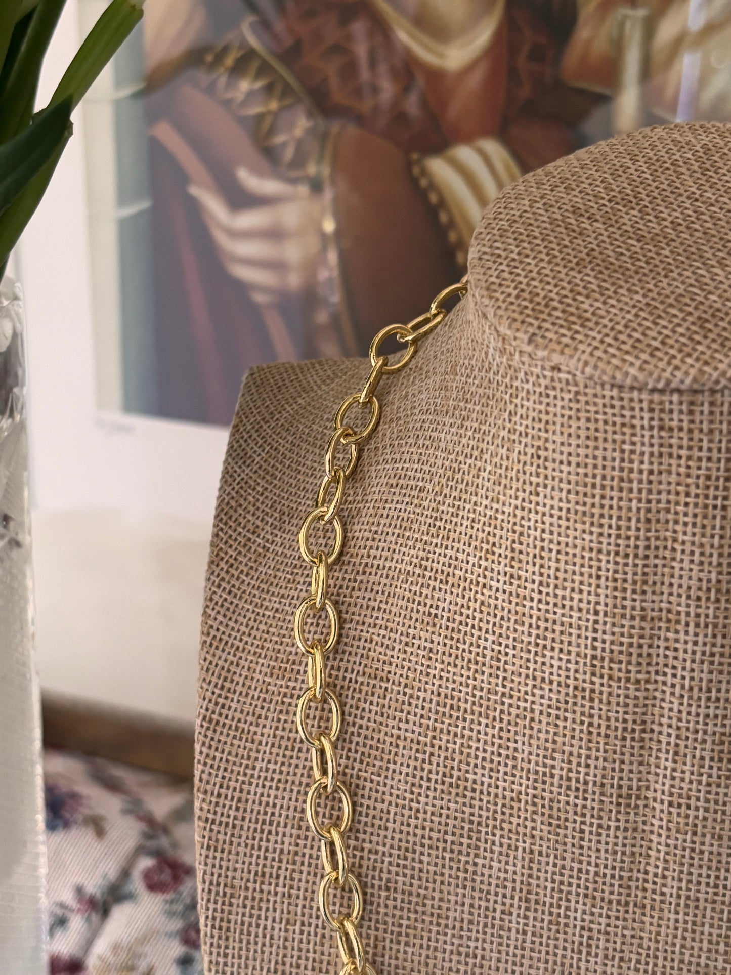 Collar Cruz Brillante