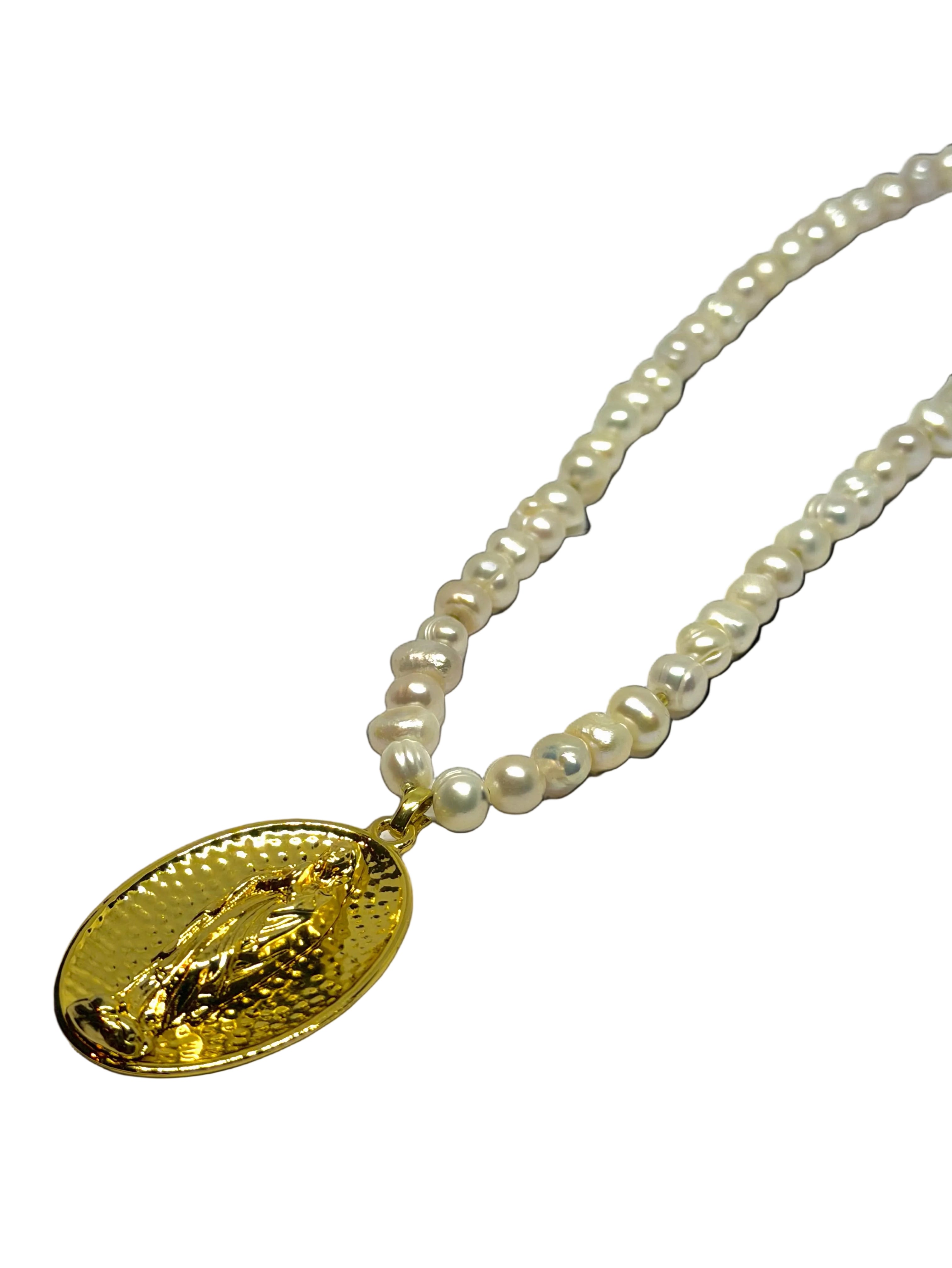 Collar Virgen I - Perla de Río