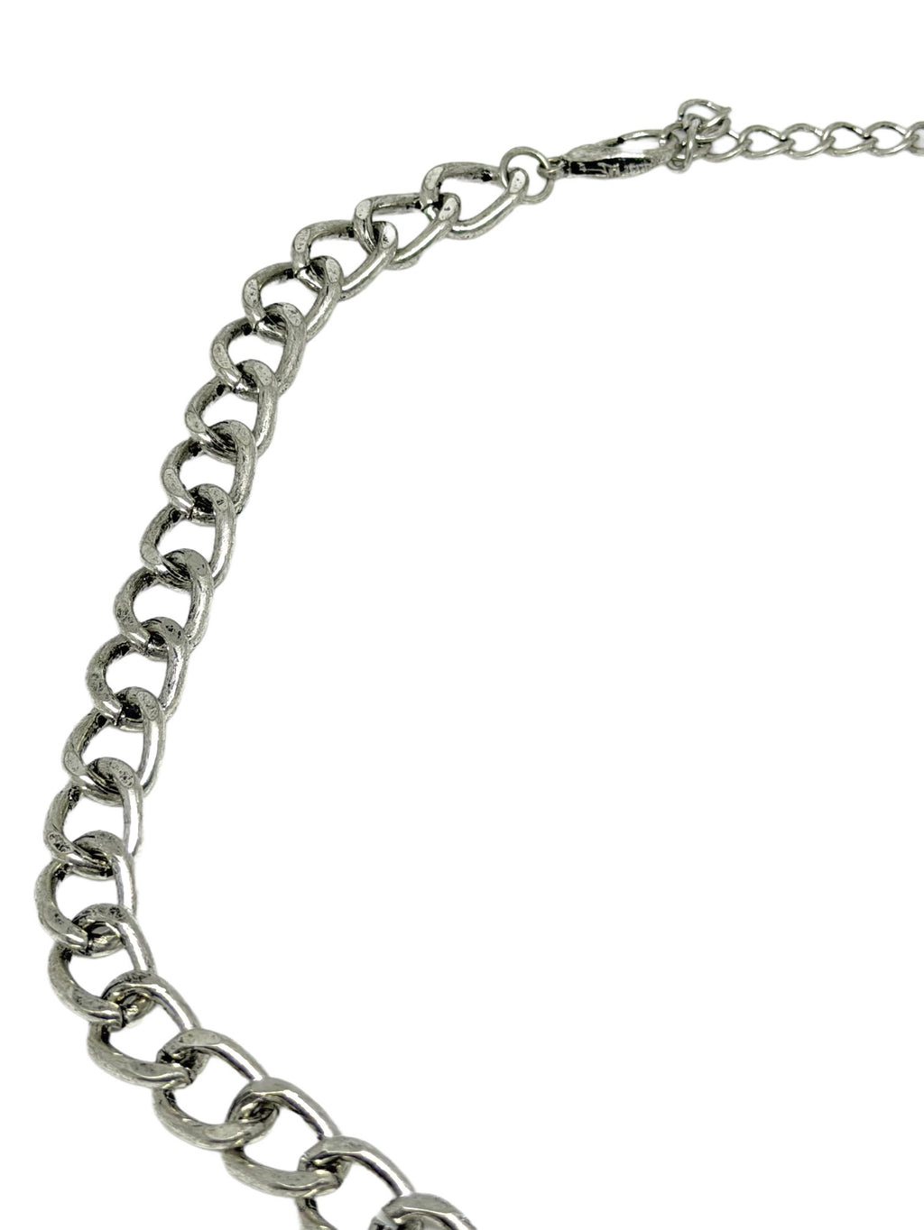 Choker Colmillo Plateado